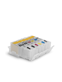 791110 Перезаправляемые картриджи Canon MG5740/7740 с чипом (470/471)