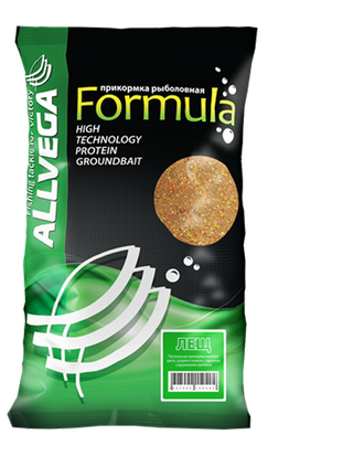 Прикормка летняя Allvega Formula Bream 0.9кг  Лещ