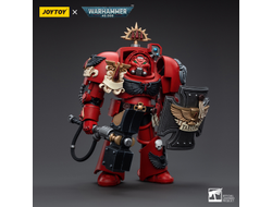 Терминатор Кровавых Ангелов (Warhammer 40k) - КОЛЛЕКЦИОННАЯ ФИГУРКА 1/18 Blood Angels Assault Terminators Brother Taelon (JT5550) - JOYTOY