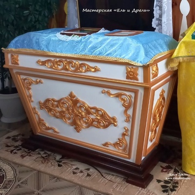 Резьба по дереву для гробницы