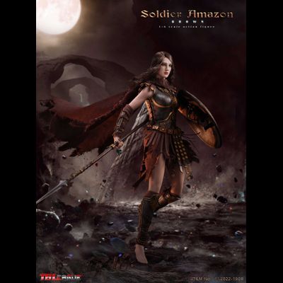 Амазонка в коричневом - КОЛЛЕКЦИОННАЯ ФИГУРКА 1/6 scale Soldier Amazon – Brown (PL2022-190B) - TBLeague