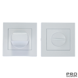 Фиксатор поворотный на квадратном основании WC Pro Design 489.60 Белый