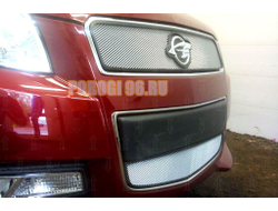 Защита радиатора Ravon Nexia R3 2016- chrome низ