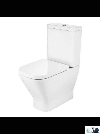 Унитаз ROCA The GAP 34273700H Clean Rim напольный безободковый купить в магазине Marysя в Краснодаре