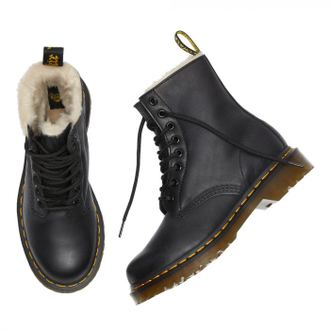 Ботинки Dr. Martens 1460 Serena черные с мехом (36-46) в Тамбове