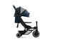 Трехколесный складной велосипед-коляска SmarTrike Traveler Midnight Blue