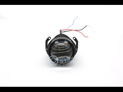 Светодиодные билед модули Aozoom A5+ Bi-Led 2020, 2.5 дюйма, 35w, 9-16v, крепление гайкой или на шпильки, драйвер встроенный (комплект, 2шт)