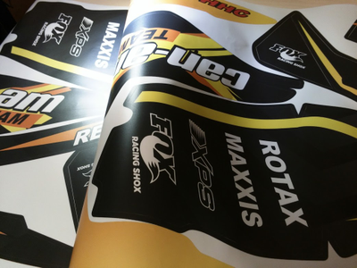 Наклейки на квадроцикл Can-am BPR Renegade #794