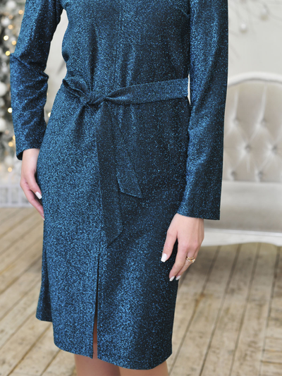 Платье Арт 395-1123 зеленый