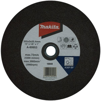 Отрезной диск по металлу Makita 355x25,4x3 мм