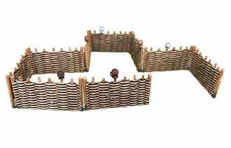 Wicker fence (PAINTED)