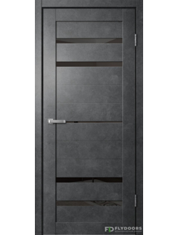 Межкомнатная Дверь BARN В03 бетон темный