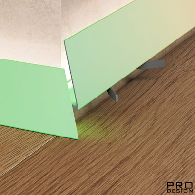 Плинтус Pro Design Corner 570 любой цвет по RAL