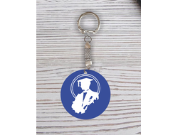 Брелок Выпускной с гравировкой №25