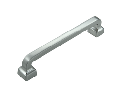 Ручка  Vega С=128 сталь брашированная  (02.0345)  AQ *