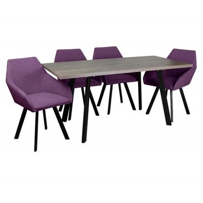 Столовая группа: «Борг», СРП-С-021 + Тук СРП-003 (фиолетовый)