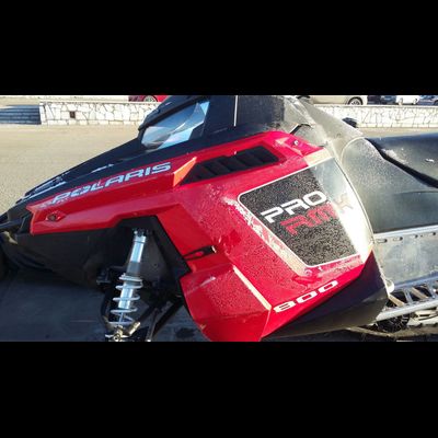 Наклейки на снегоход Polaris 800 PRO RMK стандарт #956