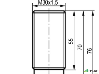 Индуктивный преобразователь перемещения ISAB A82A-31P-10-P