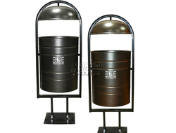 Урна уличная "Я - 50" (антик-серебро/антик-медь) 50л