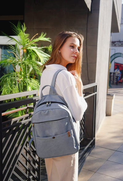 Рюкзак (голубой пыльный) NEW