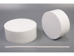 Фторопласт стержень Ф250 мм (~100 мм) пресс. ТУ 6-05-810-88