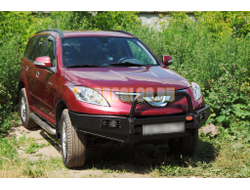 Передний силовой бампер серии Трофи на GREAT WALL Hover 5 2010-2017 (02.217.03)