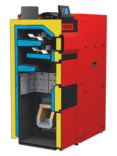 Котел Metal-Fach SMART PELLET 20 кВт с левой подачей (с интернет-модулем)