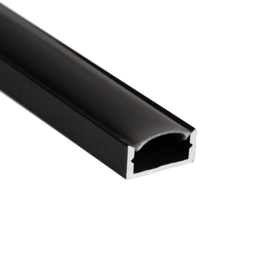 Алюминиевый профиль 4L-1506-S ANOD Black | Черный ANOD