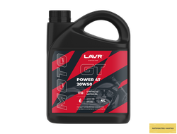 Моторное масло для мотоциклов GT POWER 4T 20W50 SN LAVR MOTOLINE, 4 л / Ln7730