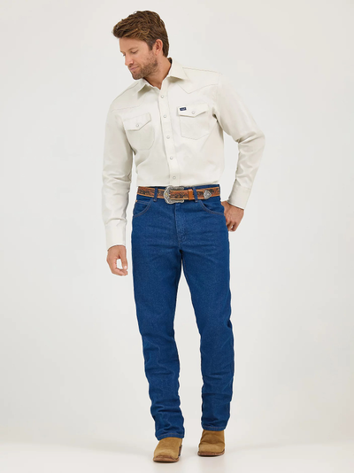 Джинсы 31MWZ Wrangler® Cowboy Cut® свободный крой [стираные]