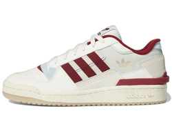 Adidas Forum Low White Burgundy Exhibit