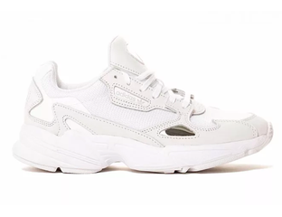 Adidas falcon w white blue cheap