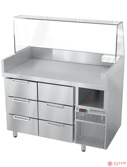 Станция для бургеров и хот-догов ATESY Бавария БХС-1235.700-02