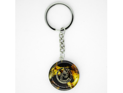 Брелок из натурального янтаря "Стрелец"