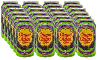 Chupa Chups Газированный Напиток Виноград 345мл (24)