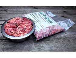 Мясной рацион "Вечерняя прогулка" (ягненок, перец болгарский сладкий, семена льна), 0,700 кг