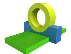 Мягкий спортивный модуль ROMANA «2 колеса» ДМФ-МК-07.89.10