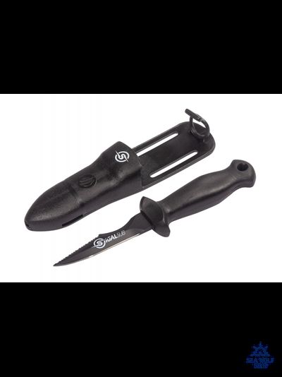 Нож подводный SIGALSUB MINI STILETTO BLACK