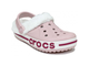 CROCS BAYABAND CLOG УТЕПЛЕННЫЕ РОЗОВЫЕ (МЕХ СНИМАЕТСЯ)