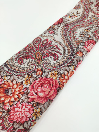 Павловопосадский платок Цветочная ария 2036-4