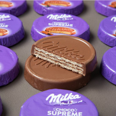 Milka Choco Wafer Nut - Вафли Милка с орехом  30 гр.