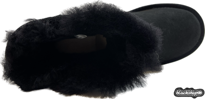 UGG W CLASSIC ULTRA С ПУГОВИЦЕЙ BLACK (36-40)