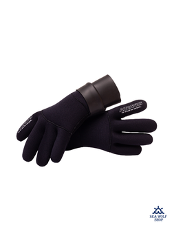 Перчатки неопреновые 5мм AQUATICS AQ103-15 н/н 2-я обтюр. cуперэластик р.XS