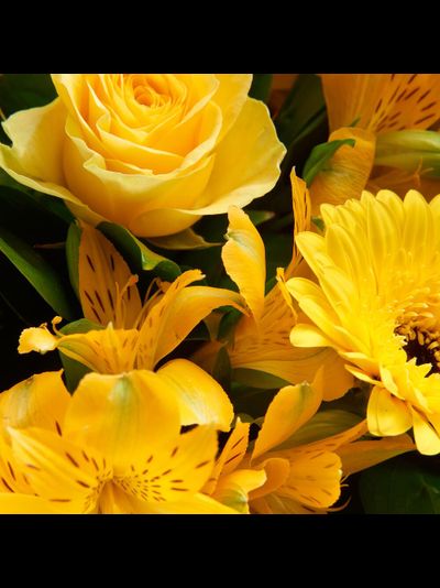 Желтый букет
