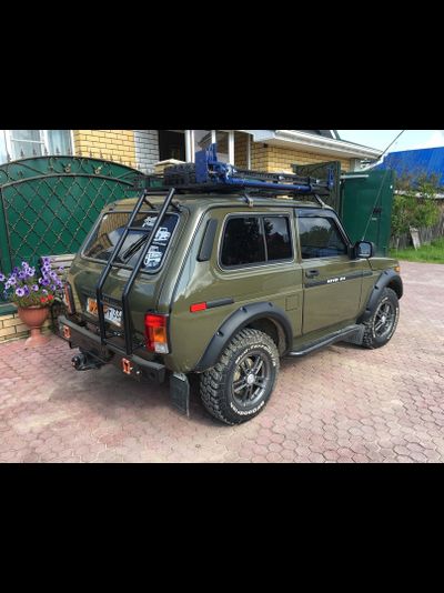 Бампер силовой задний ZST-ФХ010 (Фишхантер)-крепление на штатное место