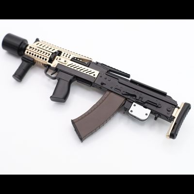 Автомат Кочевник АК-104 с обвесом 1/6 (78093F) - DAMTOYS