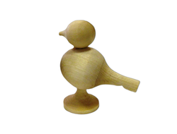 Свисток птичка без росписи, липа