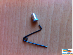 Пружинный фиксатор( ремонт весла, разборный тент)