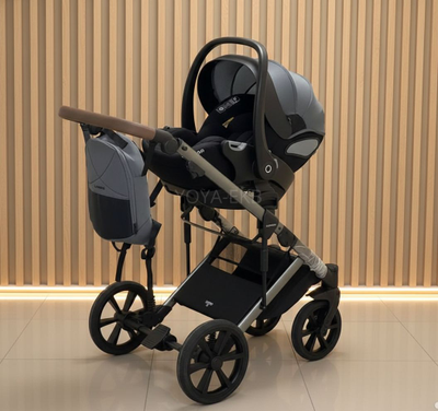 Детская коляска 3 в 1 Luxmom 710 Серый