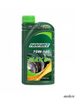 ТРАНСМИССИОННОЕ МАСЛО FANFARO MAX 6+ 75W-140 GL-5 1л
